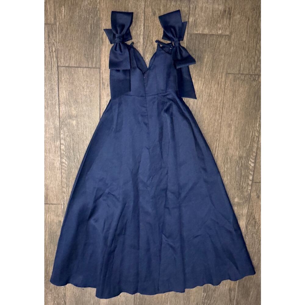 NEW Alfred Sung Bow Detail Ball Gown Size 2 - Picture 5 of 9